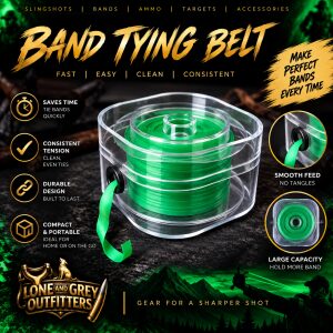 Band Tying Belt – Green